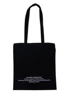 SUPPORT DISSIDENCE BLACK TOTE BAG