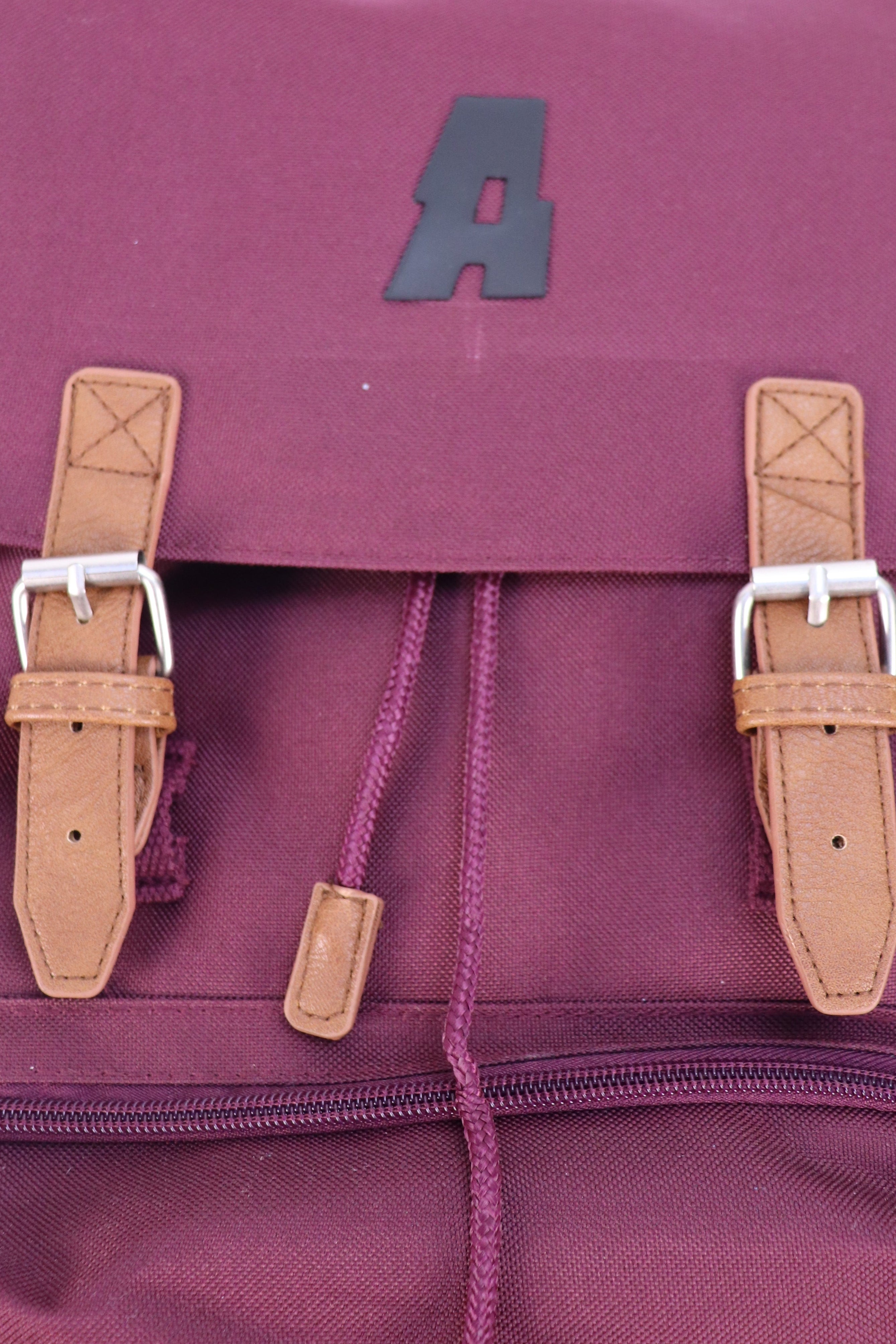 ANTIDOTO28 BURGUNDY BACKPACK