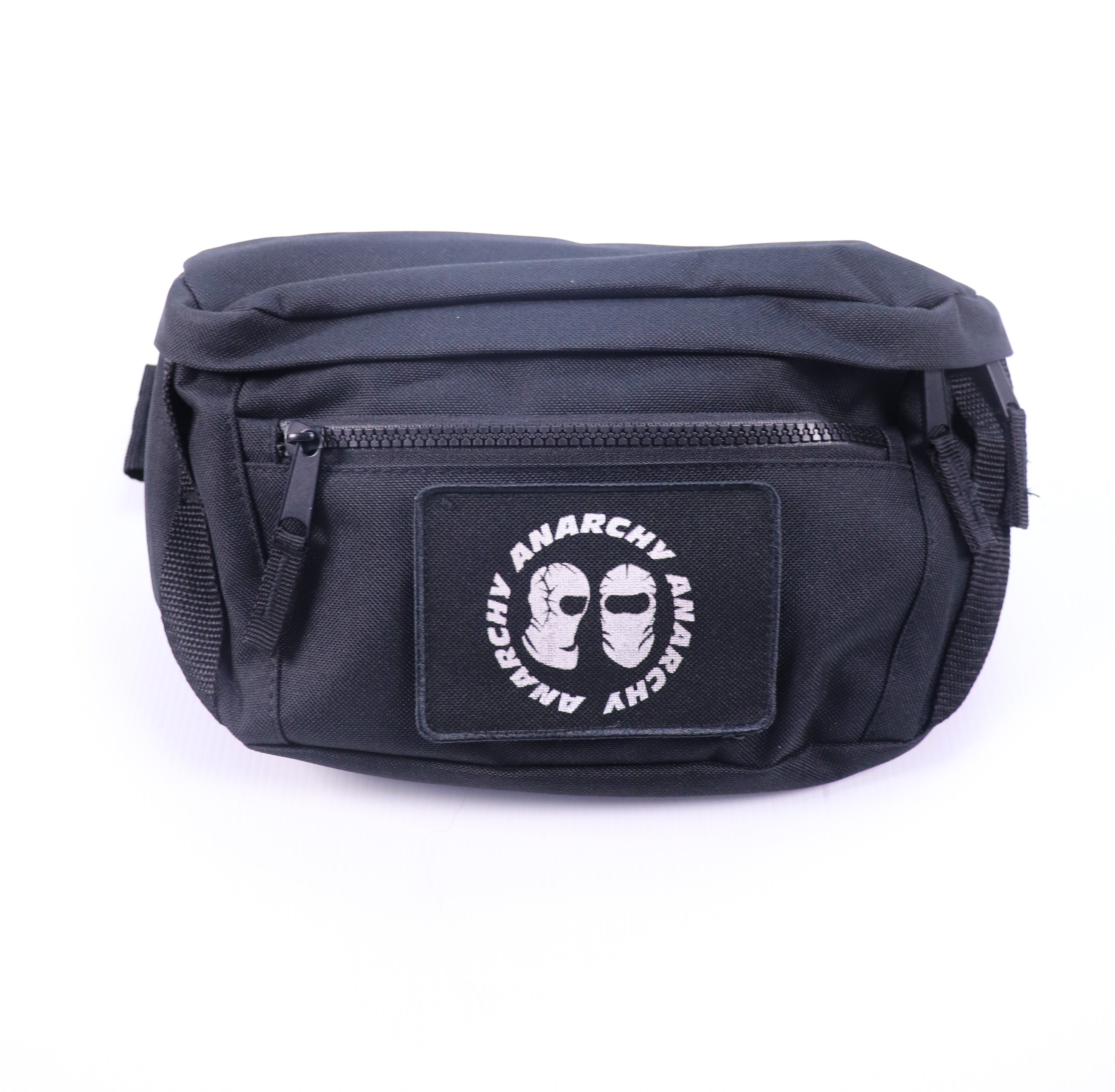 ANTIDOTO28 PATCHED BLACK BELT BAG