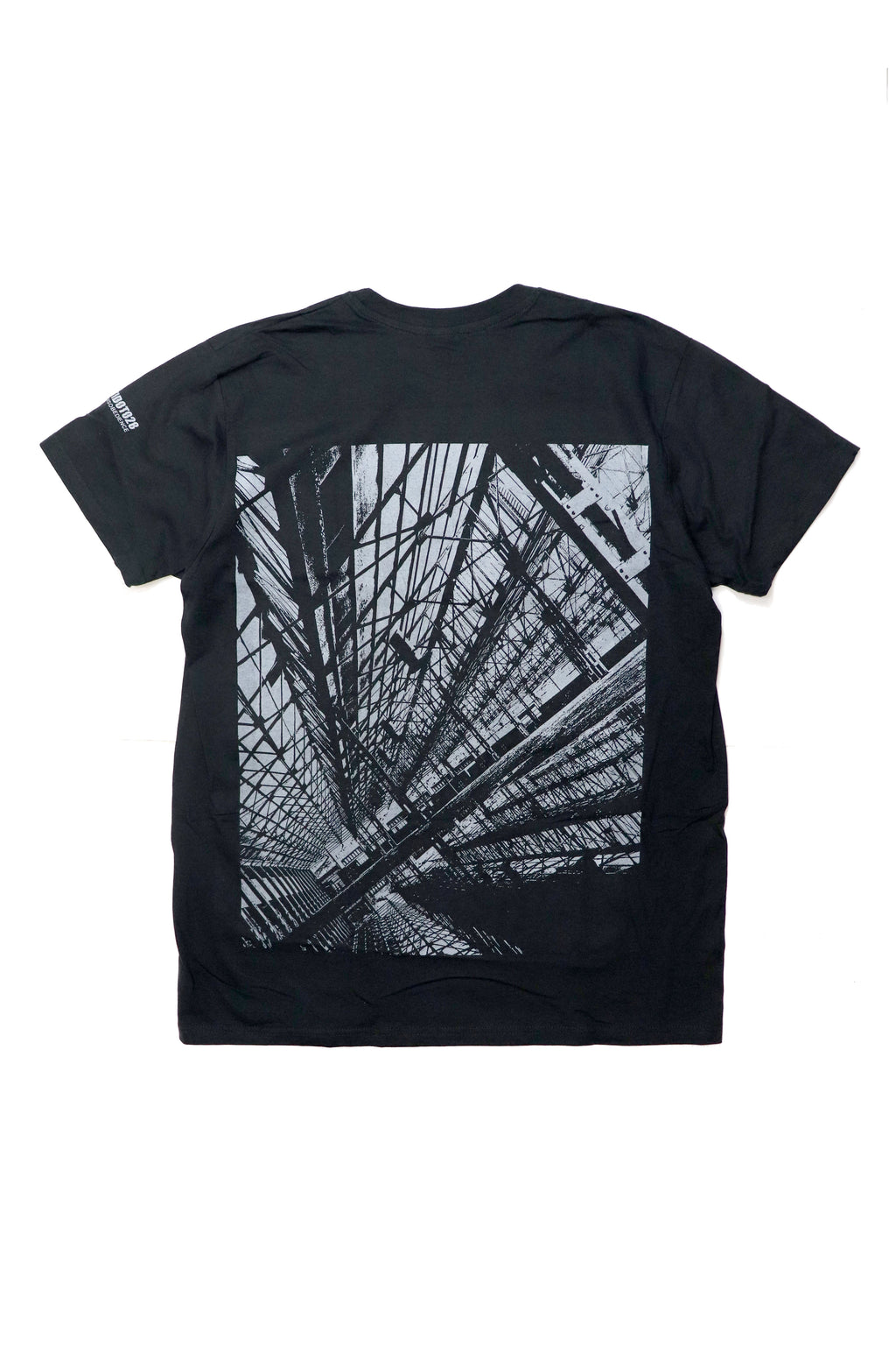THE GOVERNMENTS ARE AGAINST US USED BLACK T-SHIRT