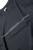 THE GOVERNMENTS ARE AGAINST US USED BLACK T-SHIRT