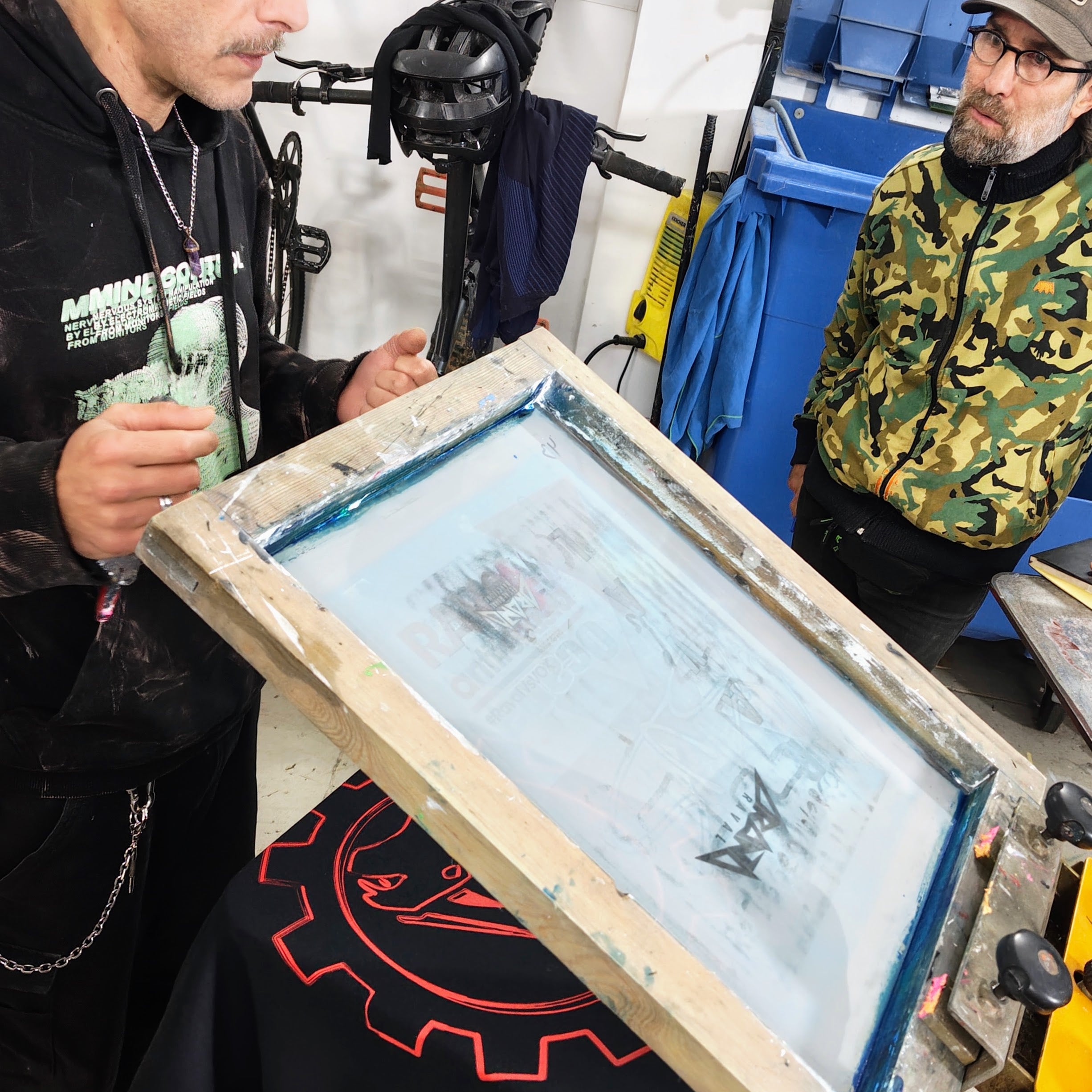 Taller de iniciación a la serigrafía en un día