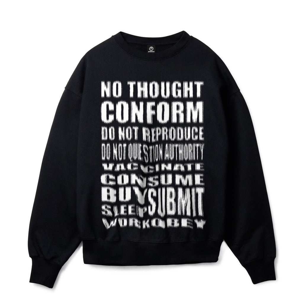 CONFORM BLACK SWEATSHIRT