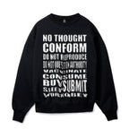 CONFORM BLACK SWEATSHIRT