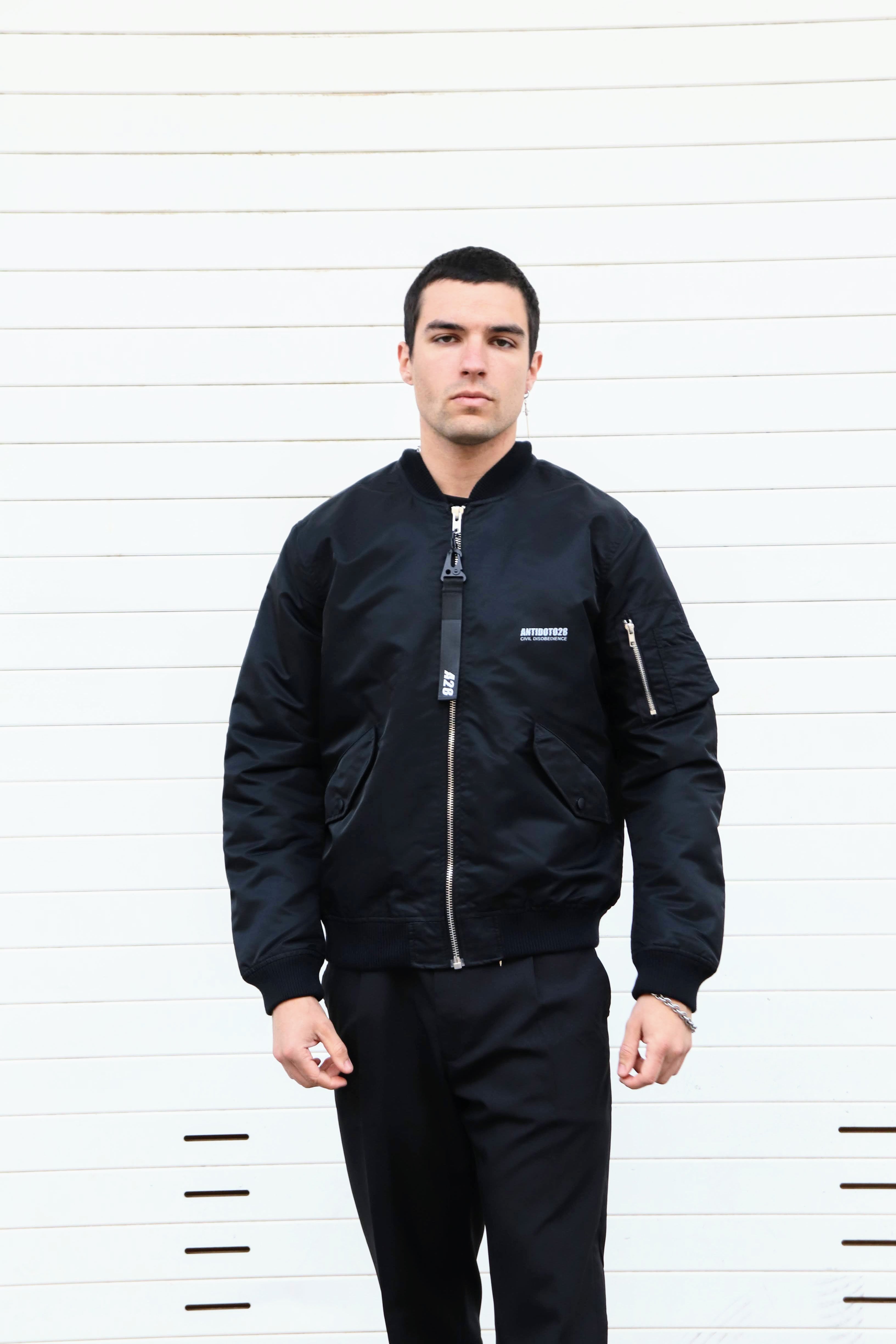 THE GOVERNMENTS ARE AGAINST US BOMBER JACKET