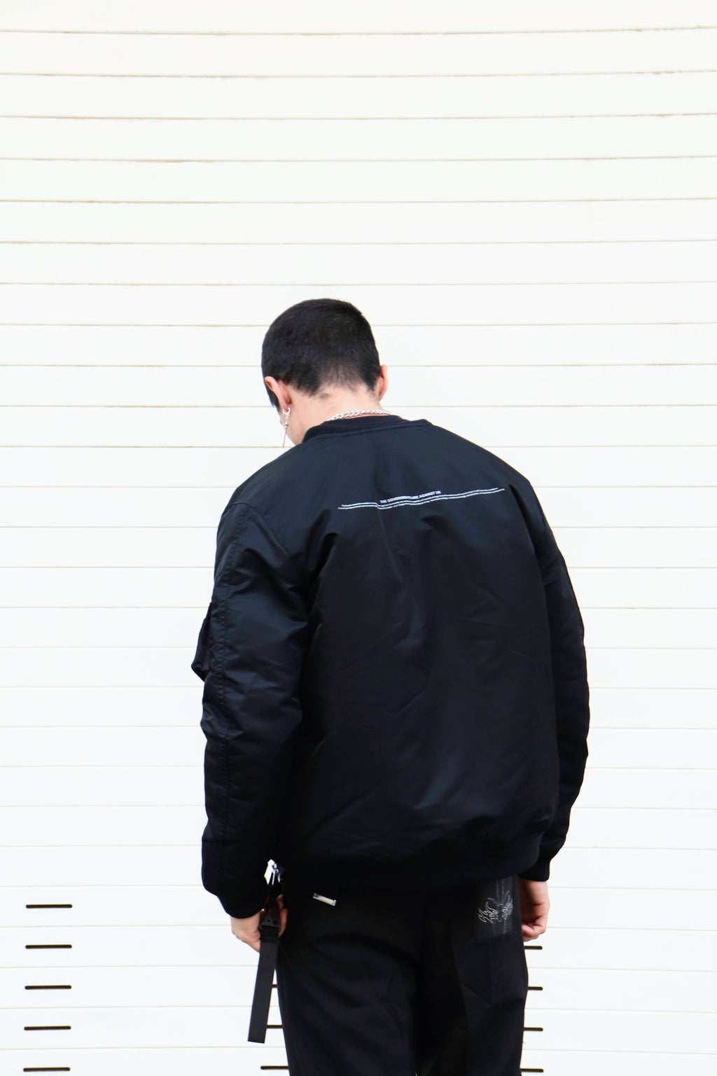 THE GOVERNMENTS ARE AGAINST US BOMBER JACKET