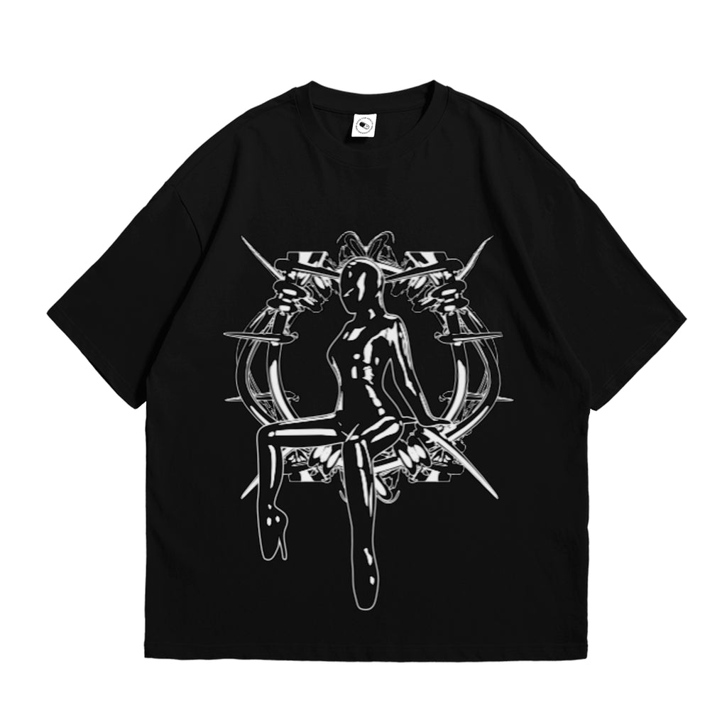 FETICHE II BLACK UNISEX T-SHIRT