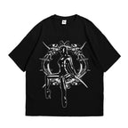 FETICHE II BLACK UNISEX T-SHIRT