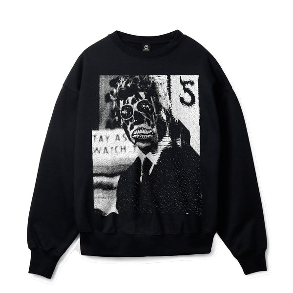 Khaotung 個人ブランド AFLURstudio THEY LIVE BLACK SWEATSHIRT – antidoto28