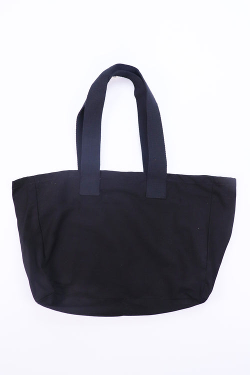 COTTON PATCHED XL TOTE BAG