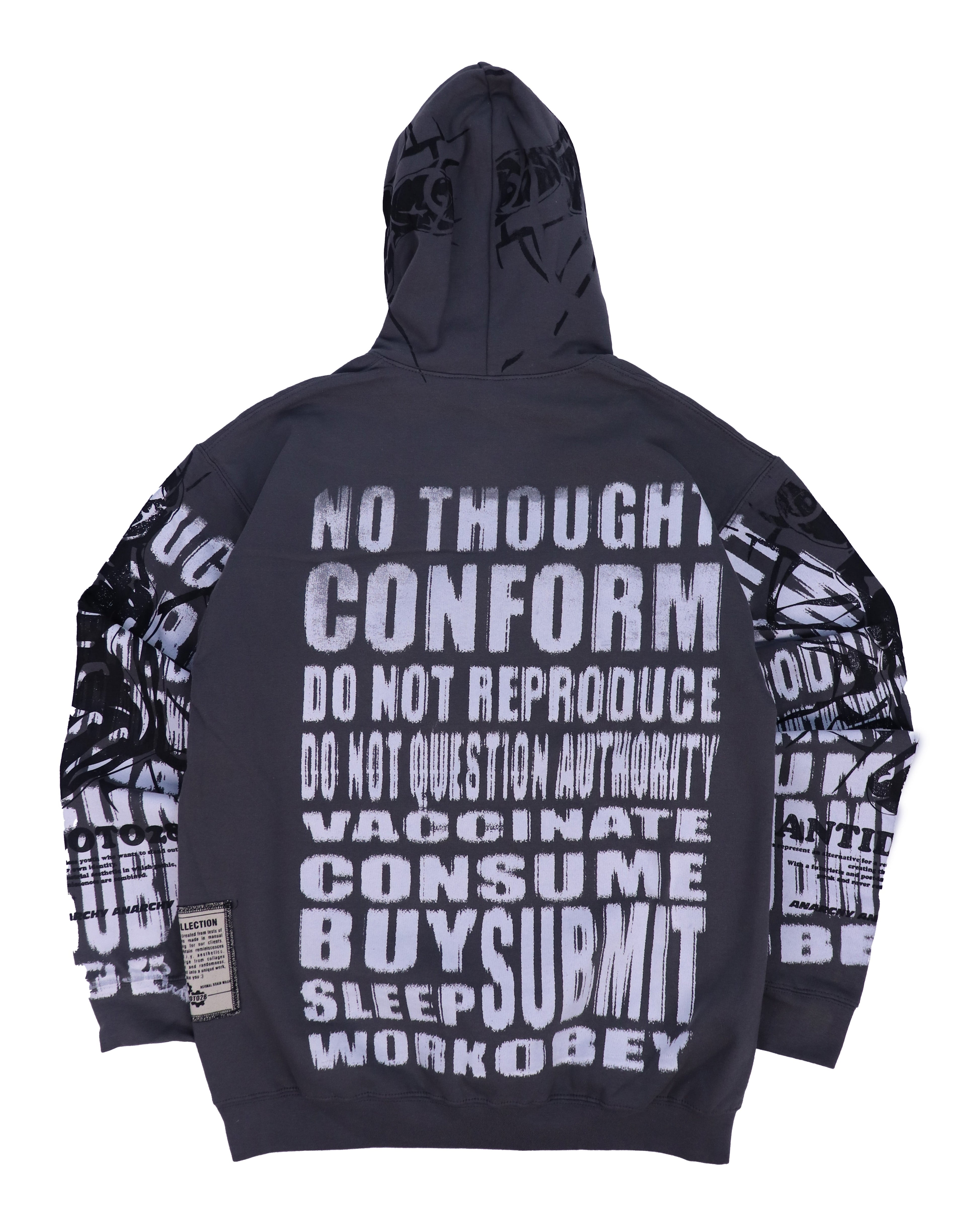 WORK OBEY HOODIE TC12