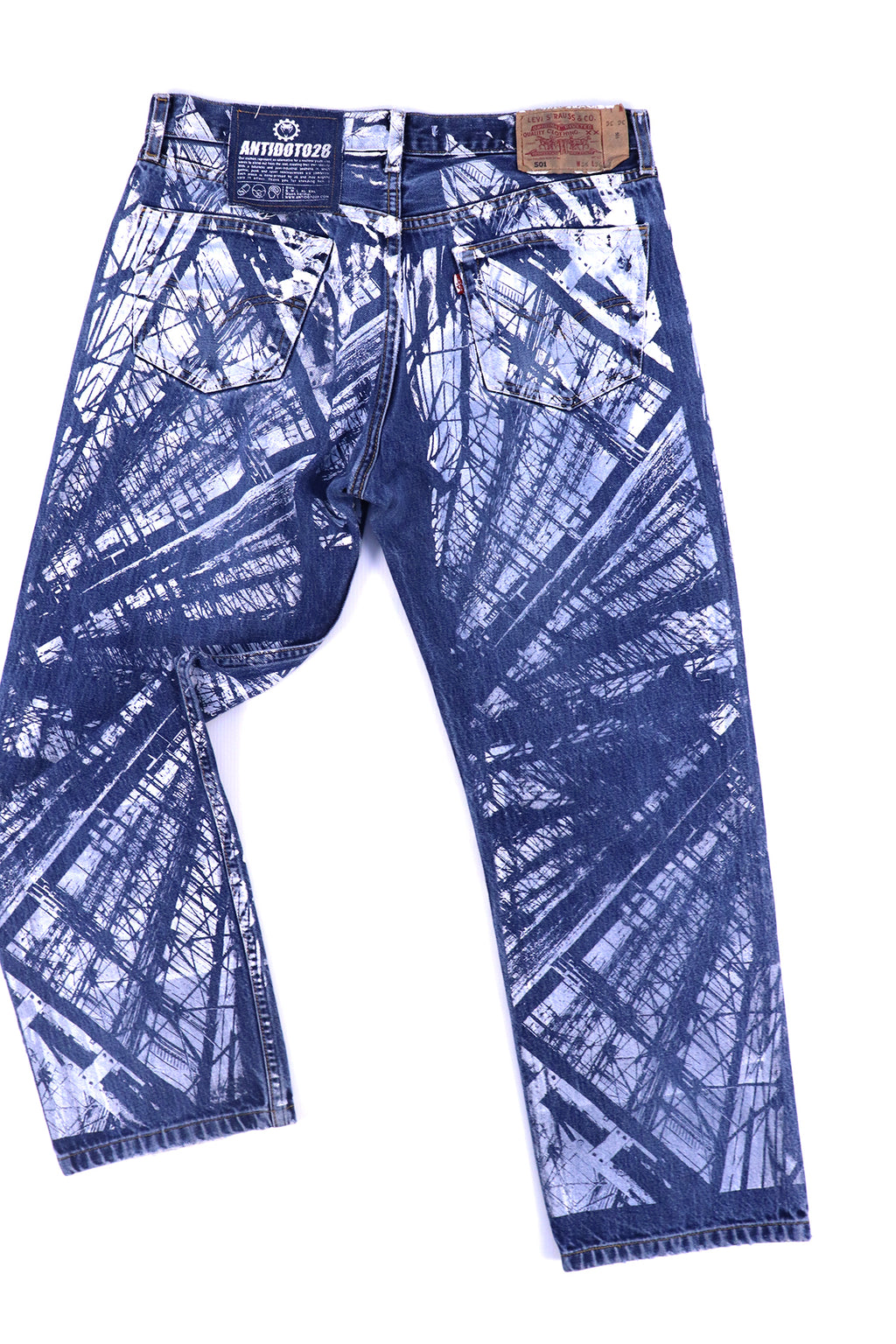 LEVIS CUSTOM JEANS THE GOVERNMENTS ARE AGAINST US CJ2