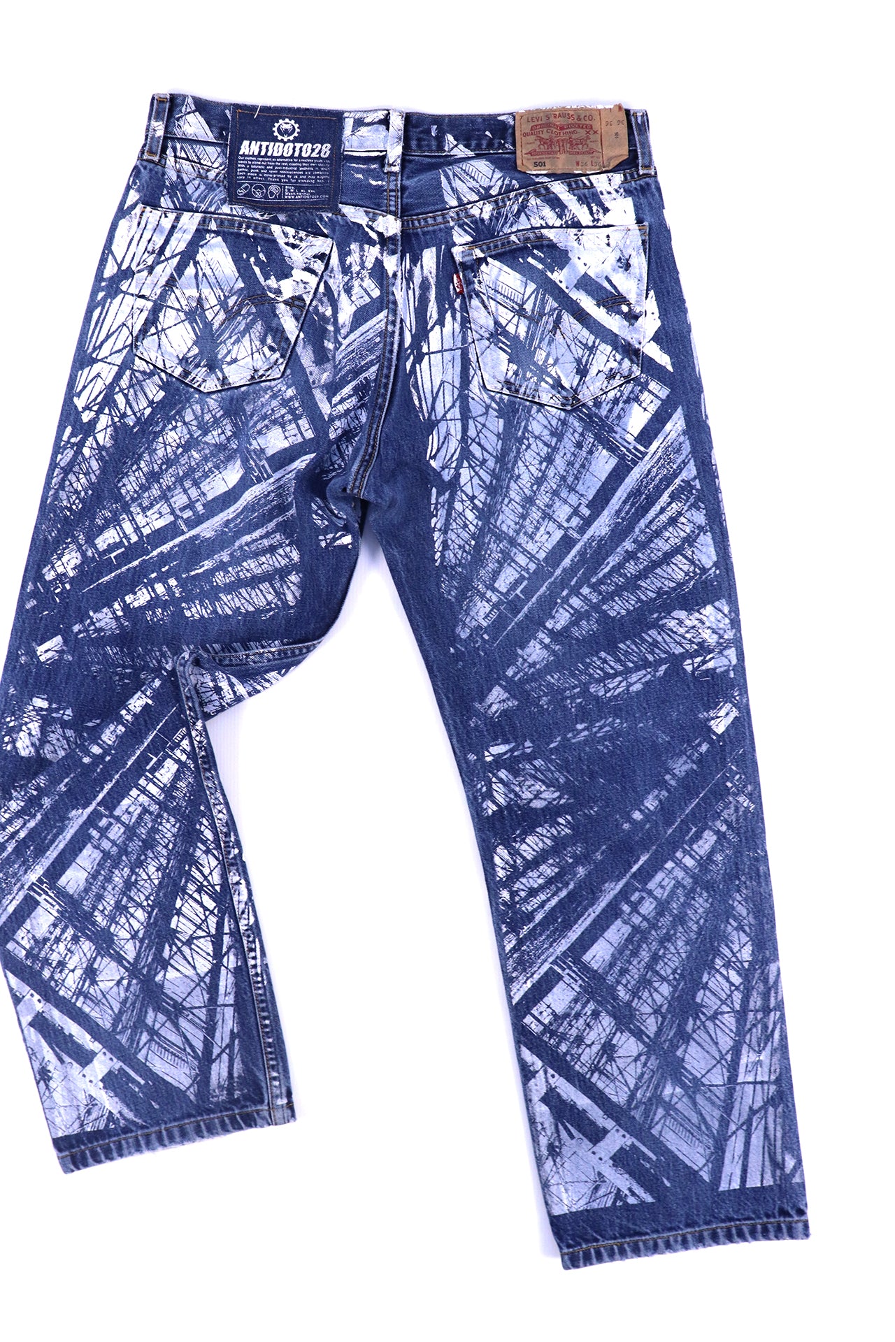 LEVIS CUSTOM JEANS THE GOVERNMENTS ARE AGAINST US CJ2