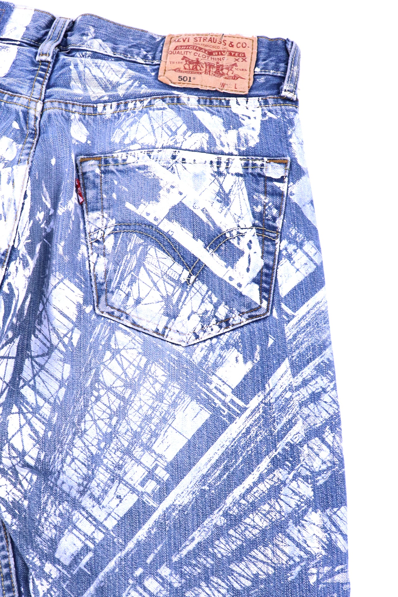LEVIS CUSTOM JEANS THE GOVERNMENTS ARE AGAINST US CJ3