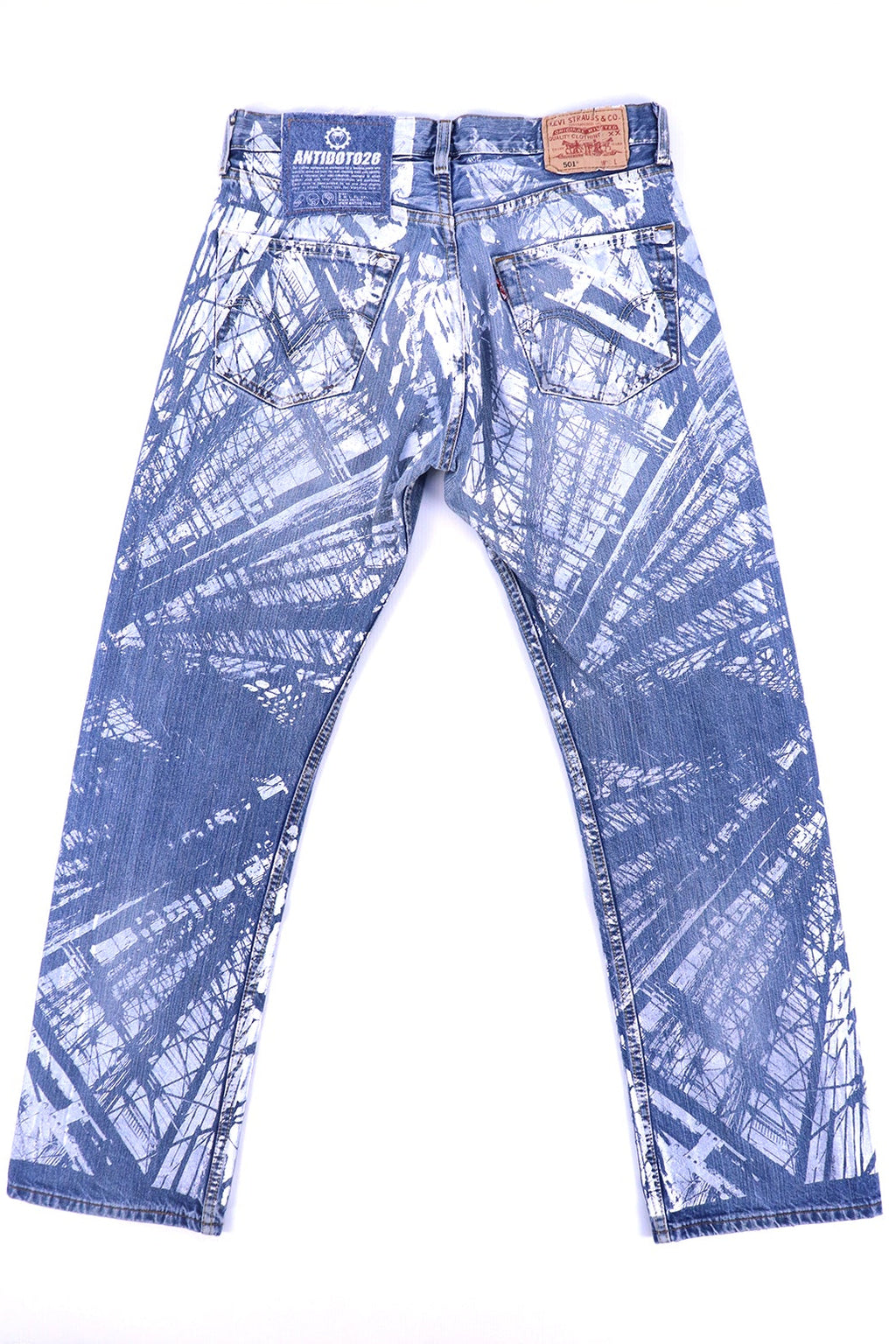 LEVIS CUSTOM JEANS THE GOVERNMENTS ARE AGAINST US CJ3
