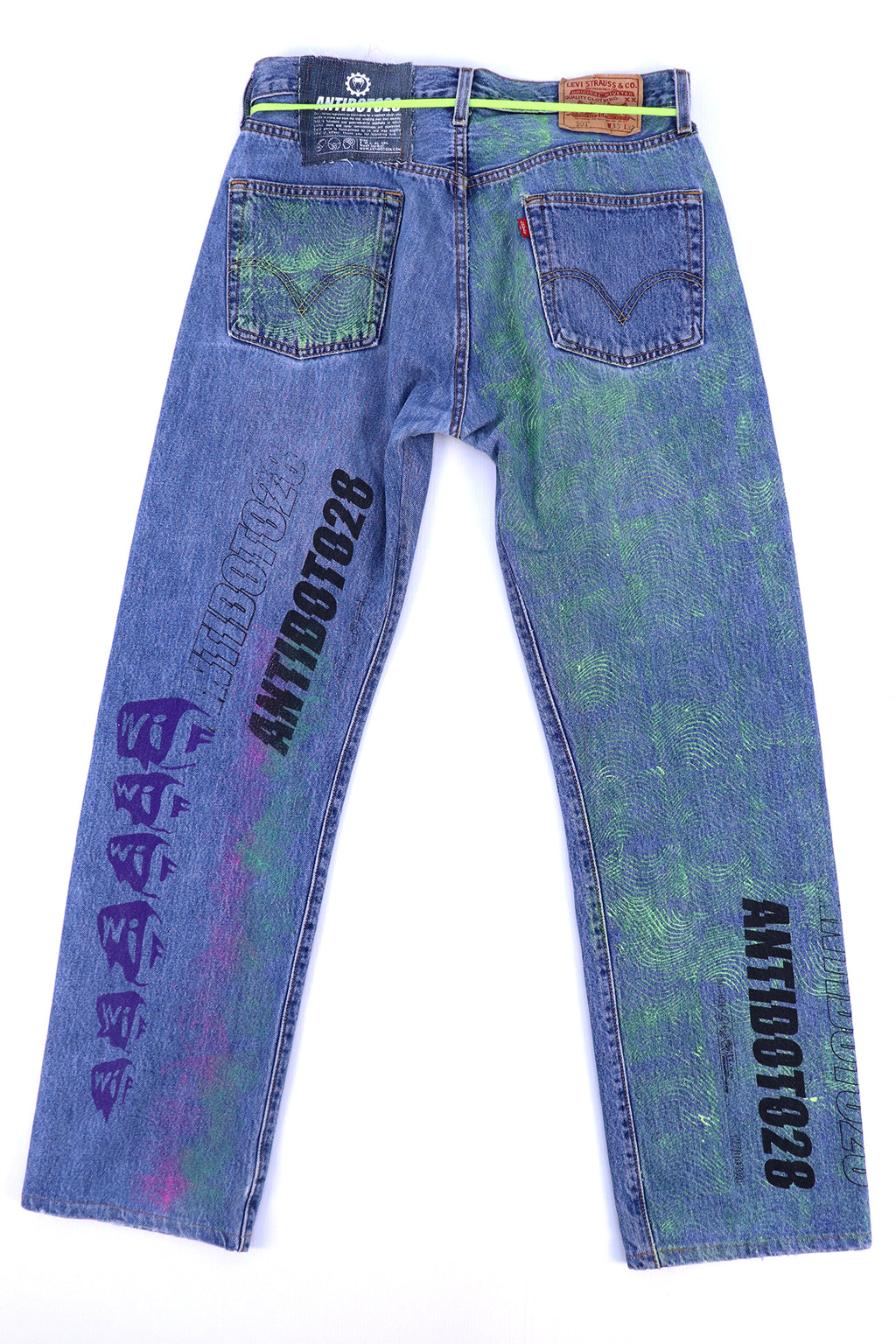 LEVIS CUSTOM JEANS THE GRID