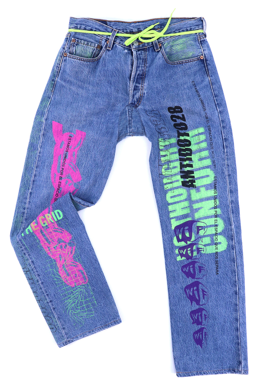 LEVIS CUSTOM JEANS THE GRID