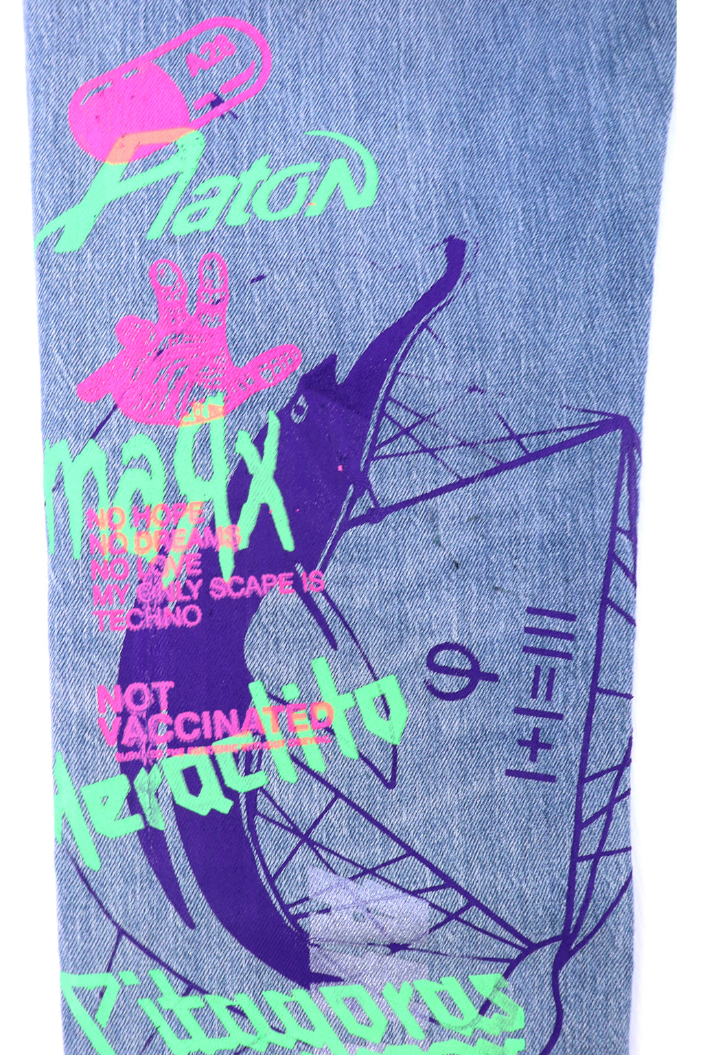 LEVIS CUSTOM JEANS TECHNO UNDERGROUND RESISTENCE