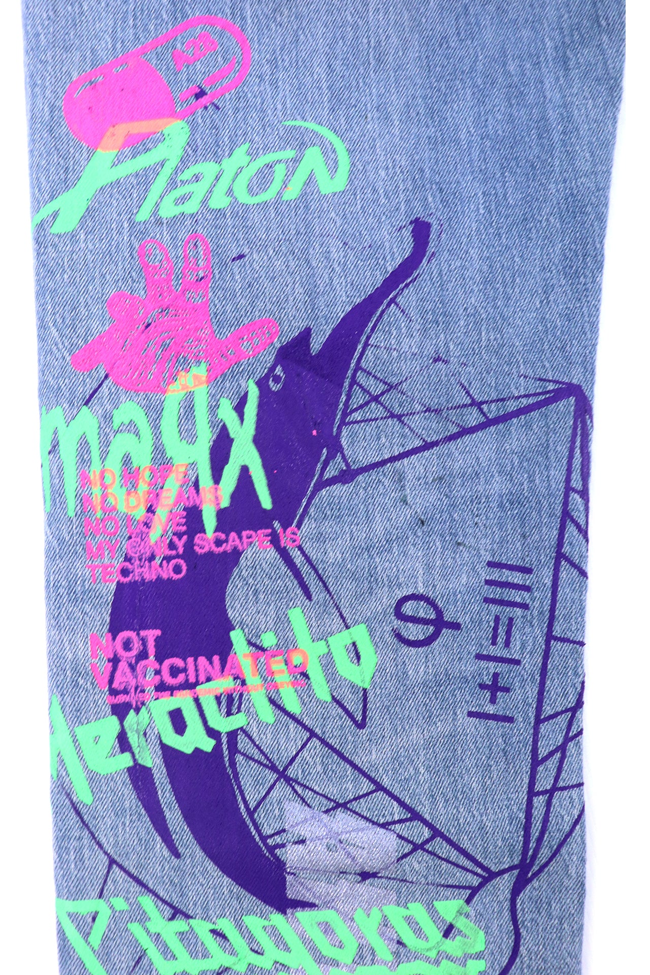 LEVIS CUSTOM JEANS TECHNO UNDERGROUND RESISTENCE