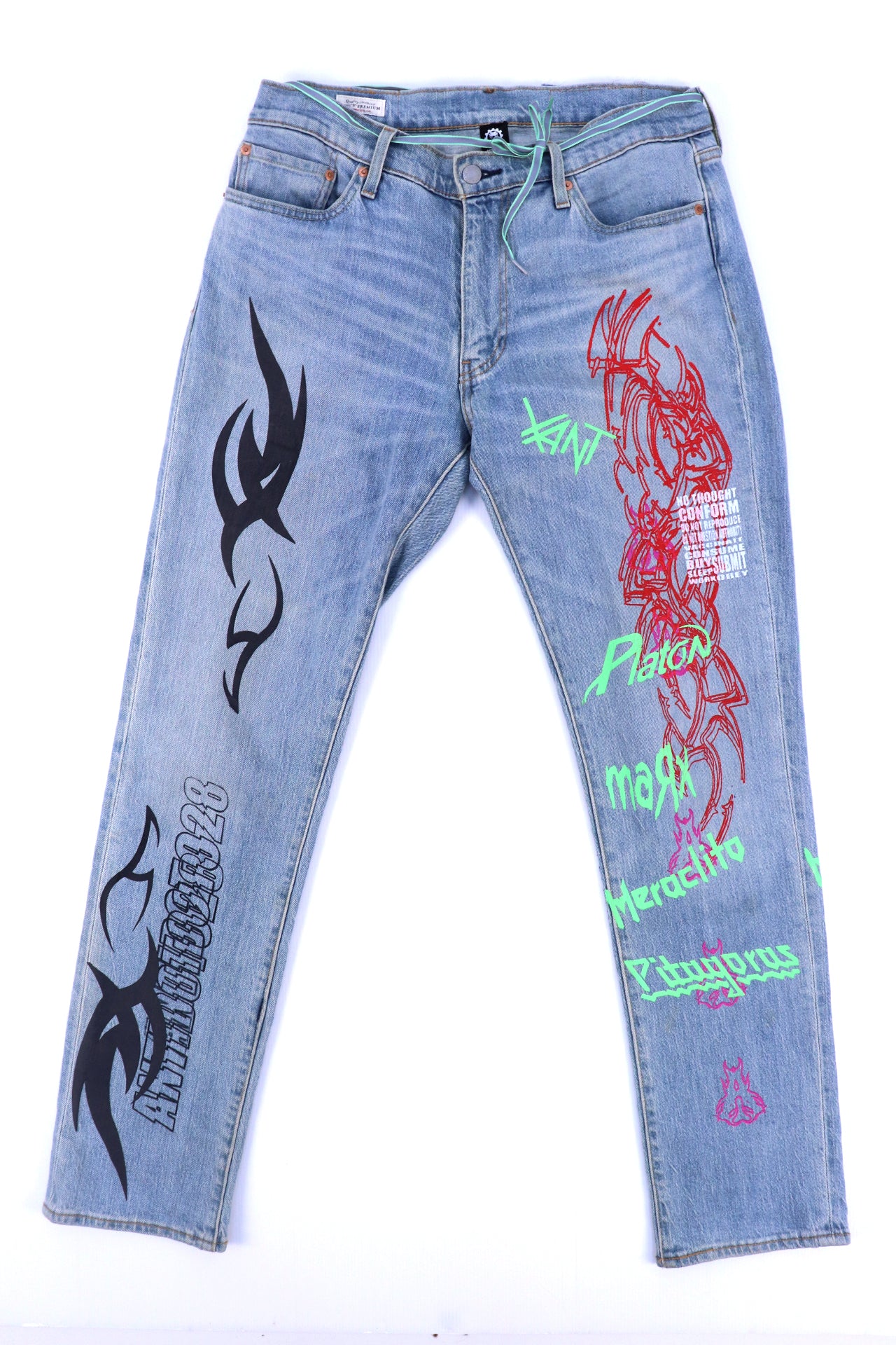 LEVIS CUSTOM JEANS TECHNO UNDERGROUND RESISTENCE