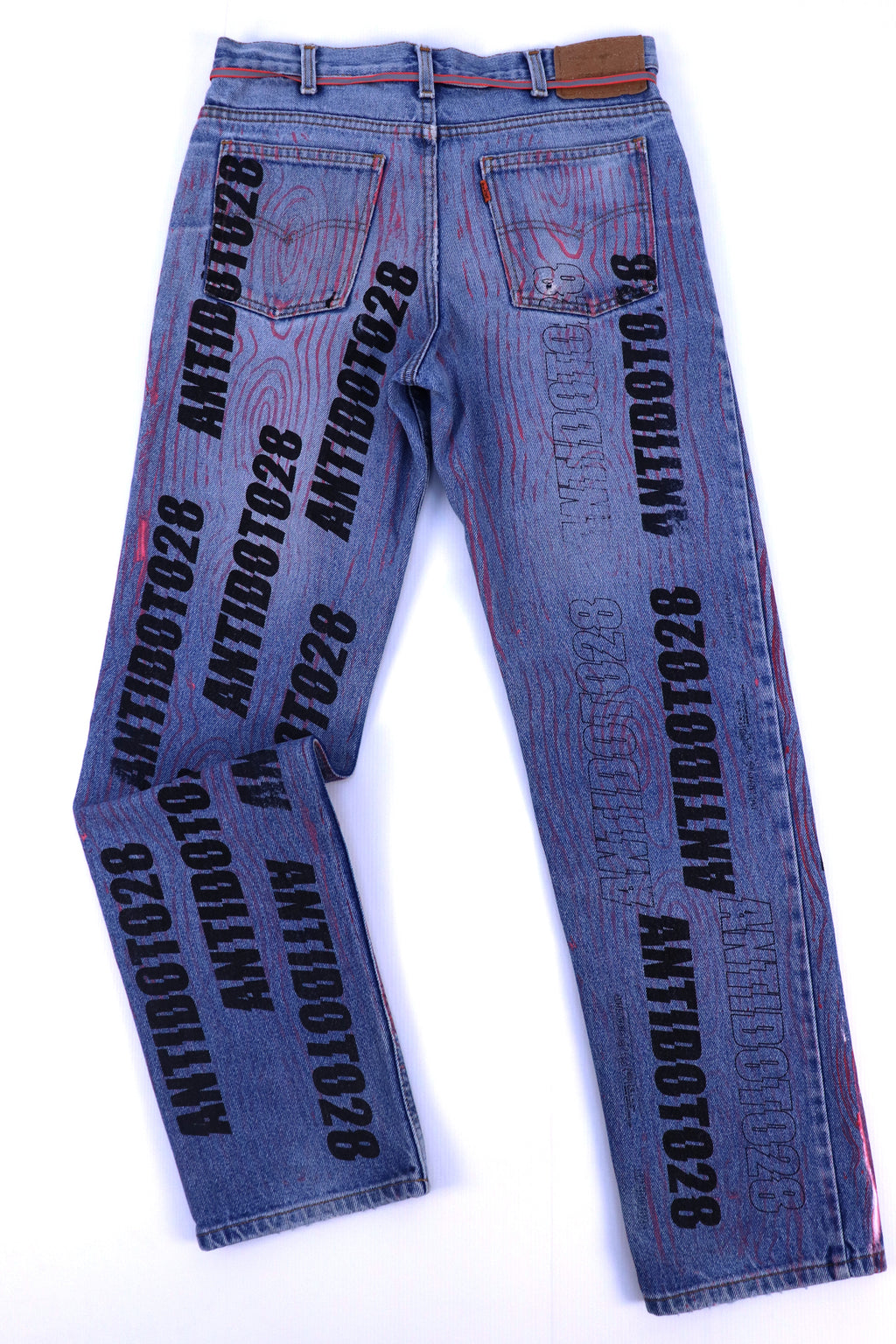 LEVIS CUSTOM JEANS ANTIDOTO28 TAG