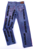 LEVIS CUSTOM JEANS ANTIDOTO28 TAG