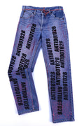 LEVIS CUSTOM JEANS ANTIDOTO28 TAG
