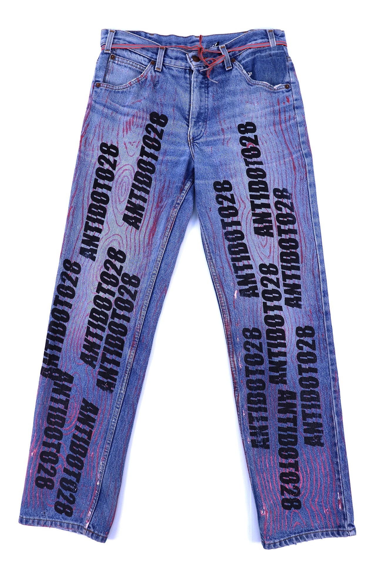 LEVIS CUSTOM JEANS ANTIDOTO28 TAG