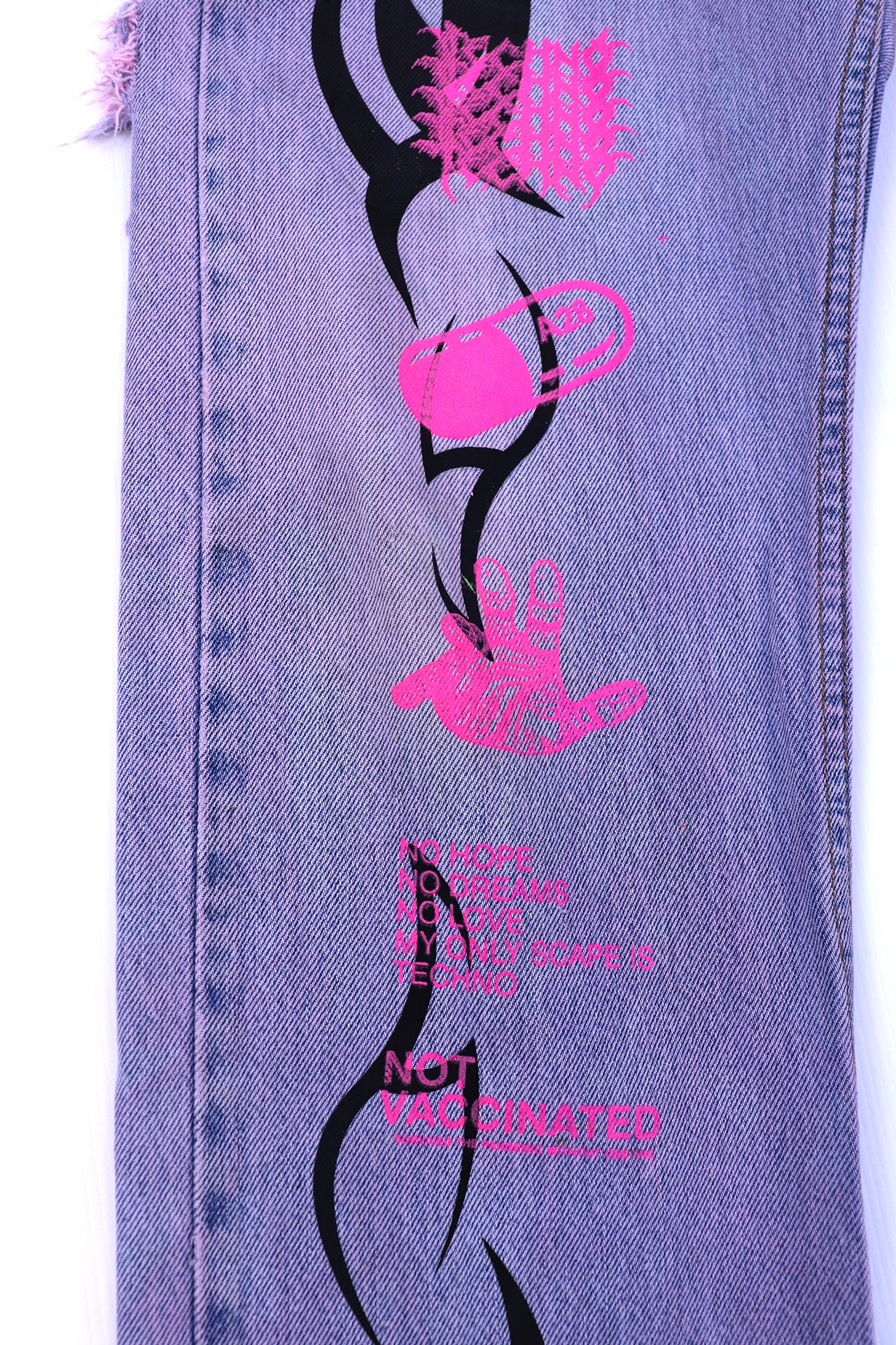 LEVIS CUSTOM JEANS TECHNO UNDERGROUND RESISTENCE CJ2