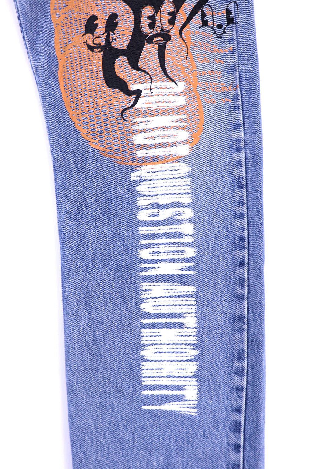 LEVIS CUSTOM JEANS DO NOT QUESTION