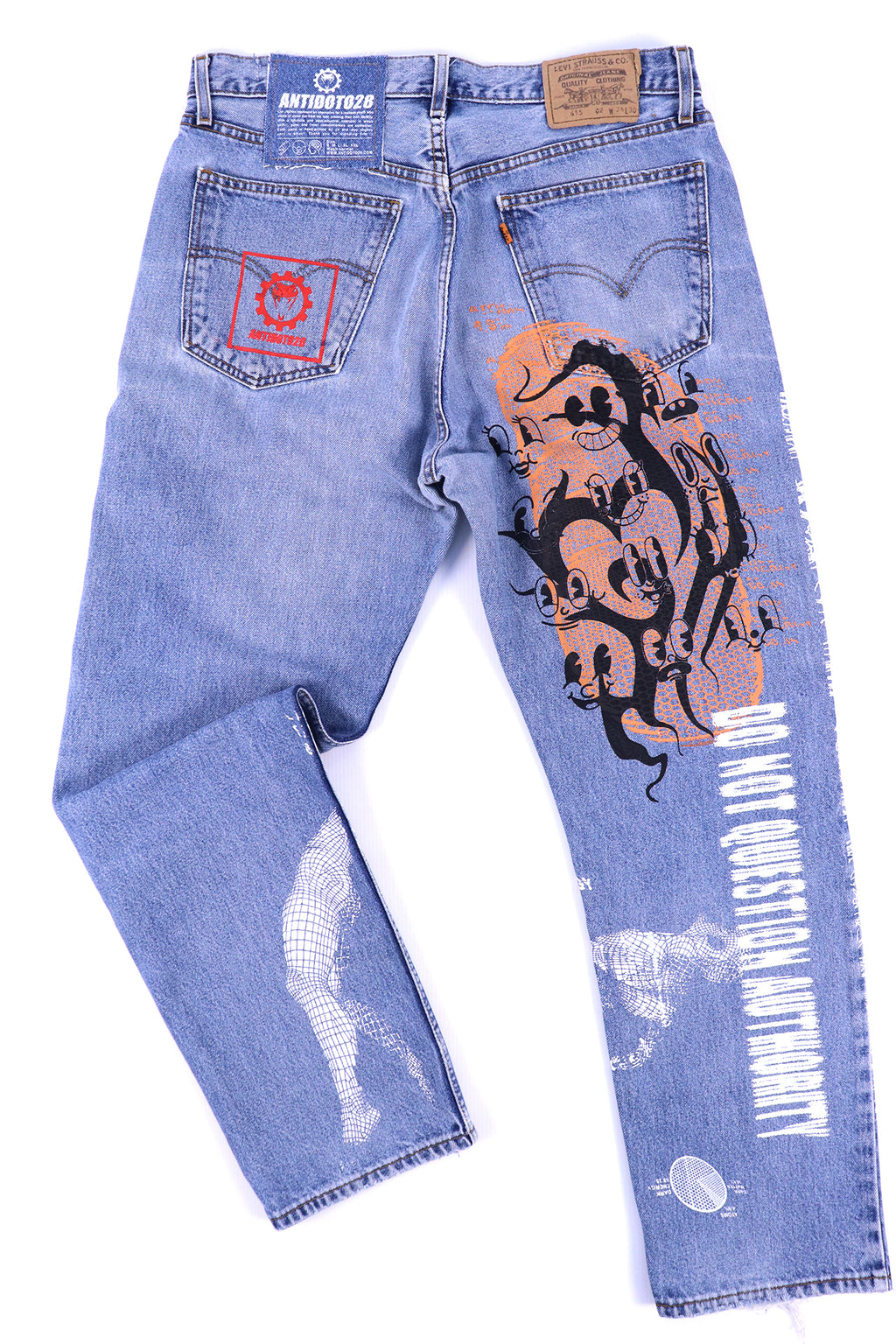 LEVIS CUSTOM JEANS DO NOT QUESTION