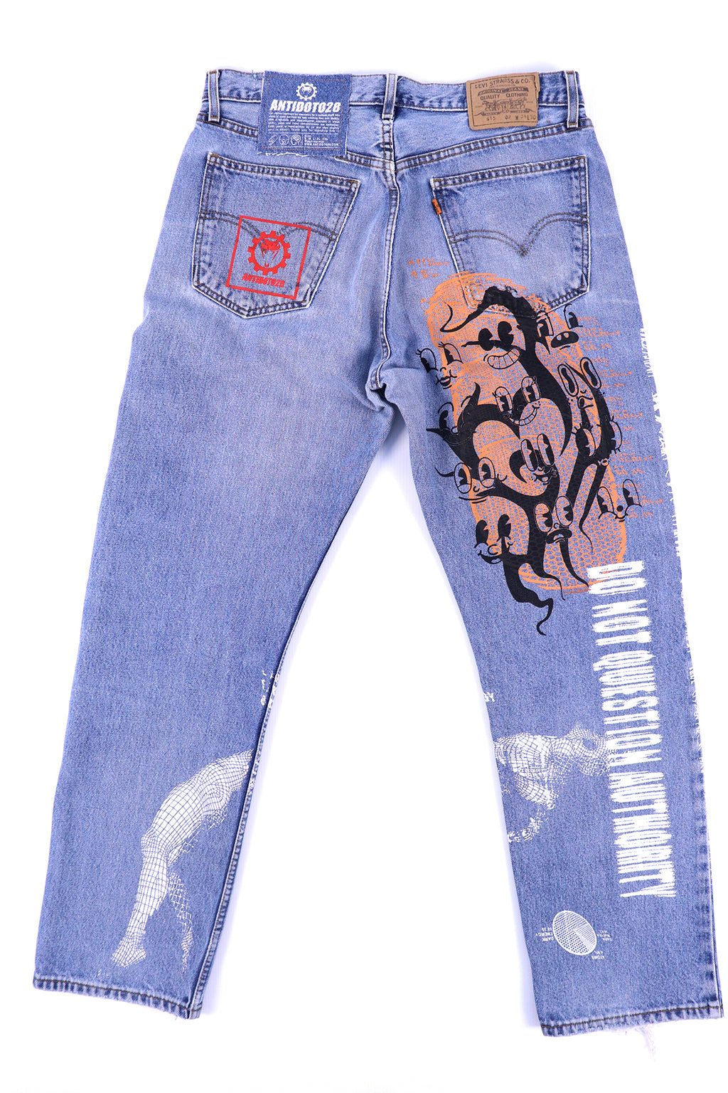 LEVIS CUSTOM JEANS DO NOT QUESTION