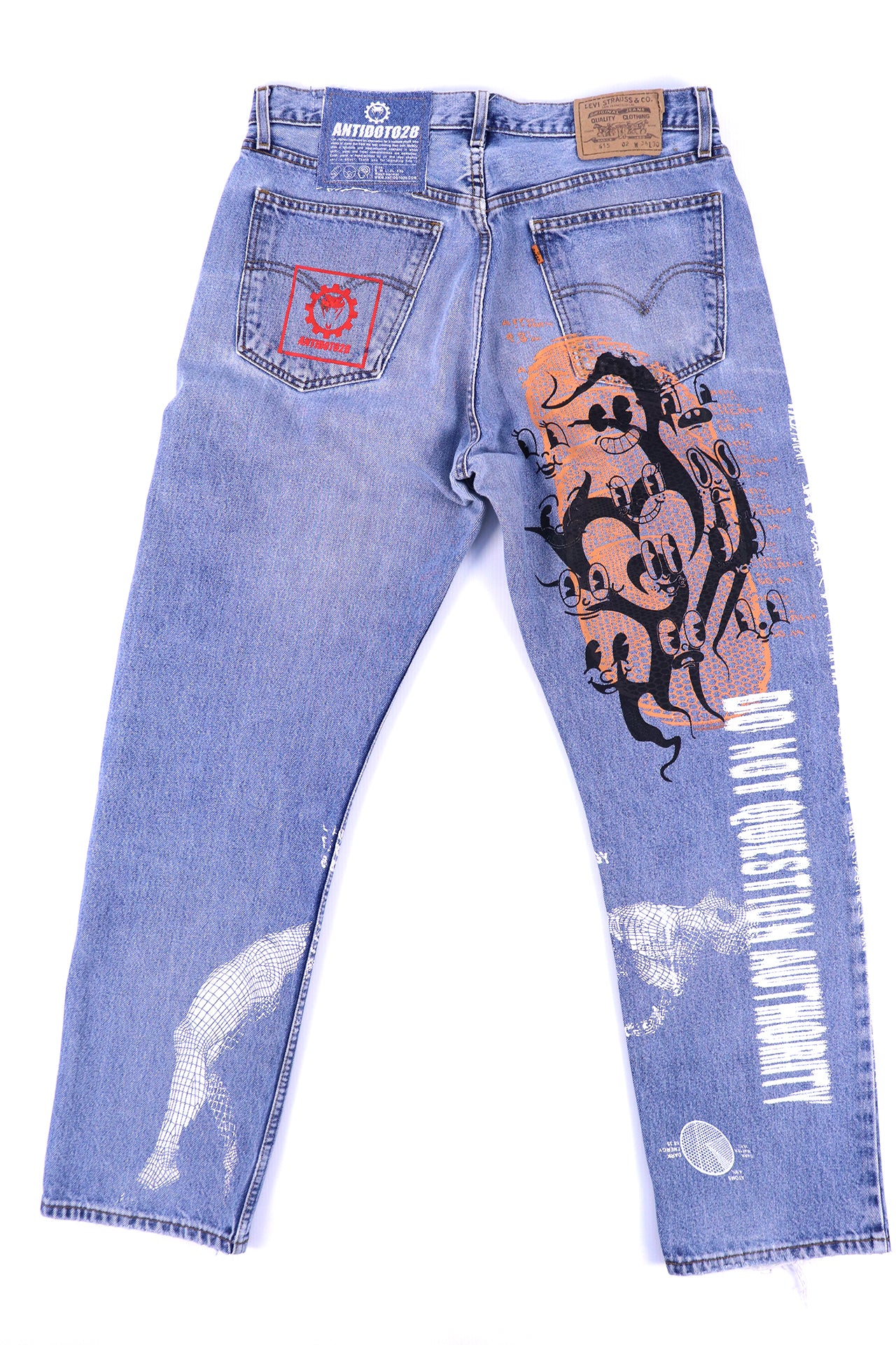 LEVIS CUSTOM JEANS DO NOT QUESTION