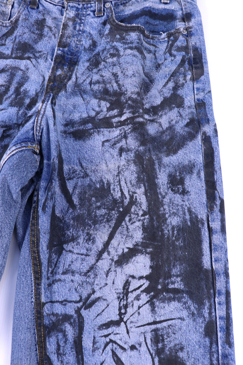 LEVIS CUSTOM JEANS TEXTURED