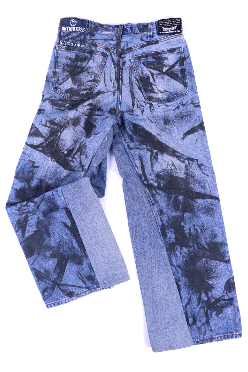 LEVIS CUSTOM JEANS TEXTURED