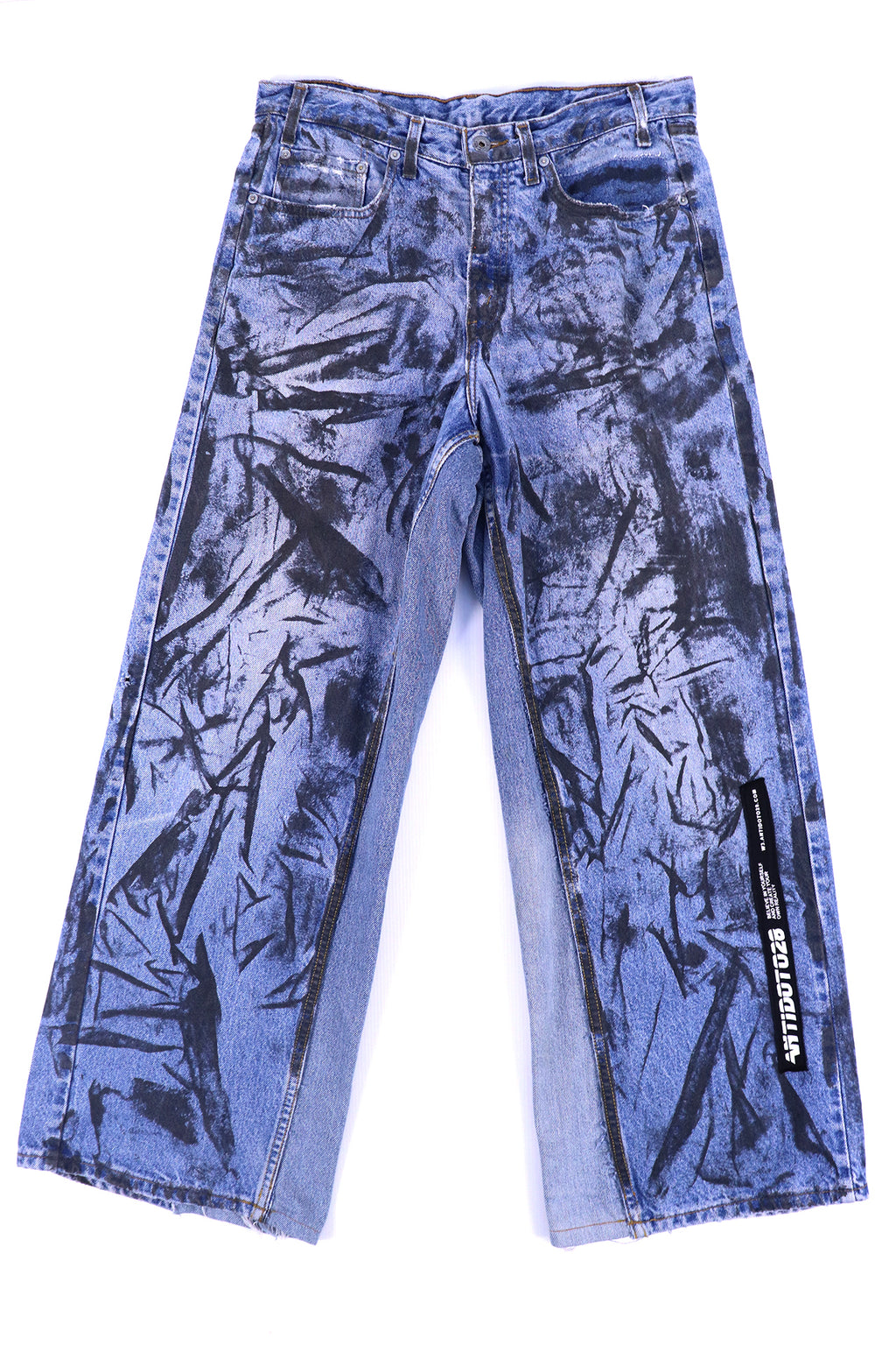 LEVIS CUSTOM JEANS TEXTURED