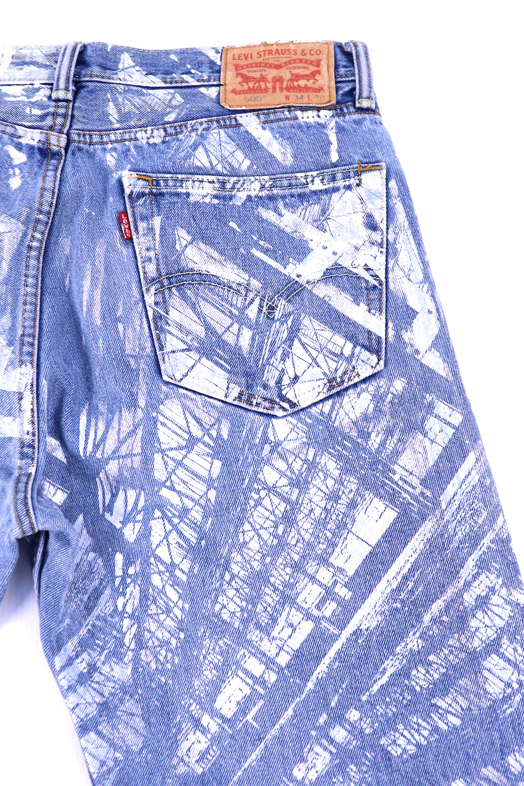 LEVIS CUSTOM JEANS TEXTURED CJ2
