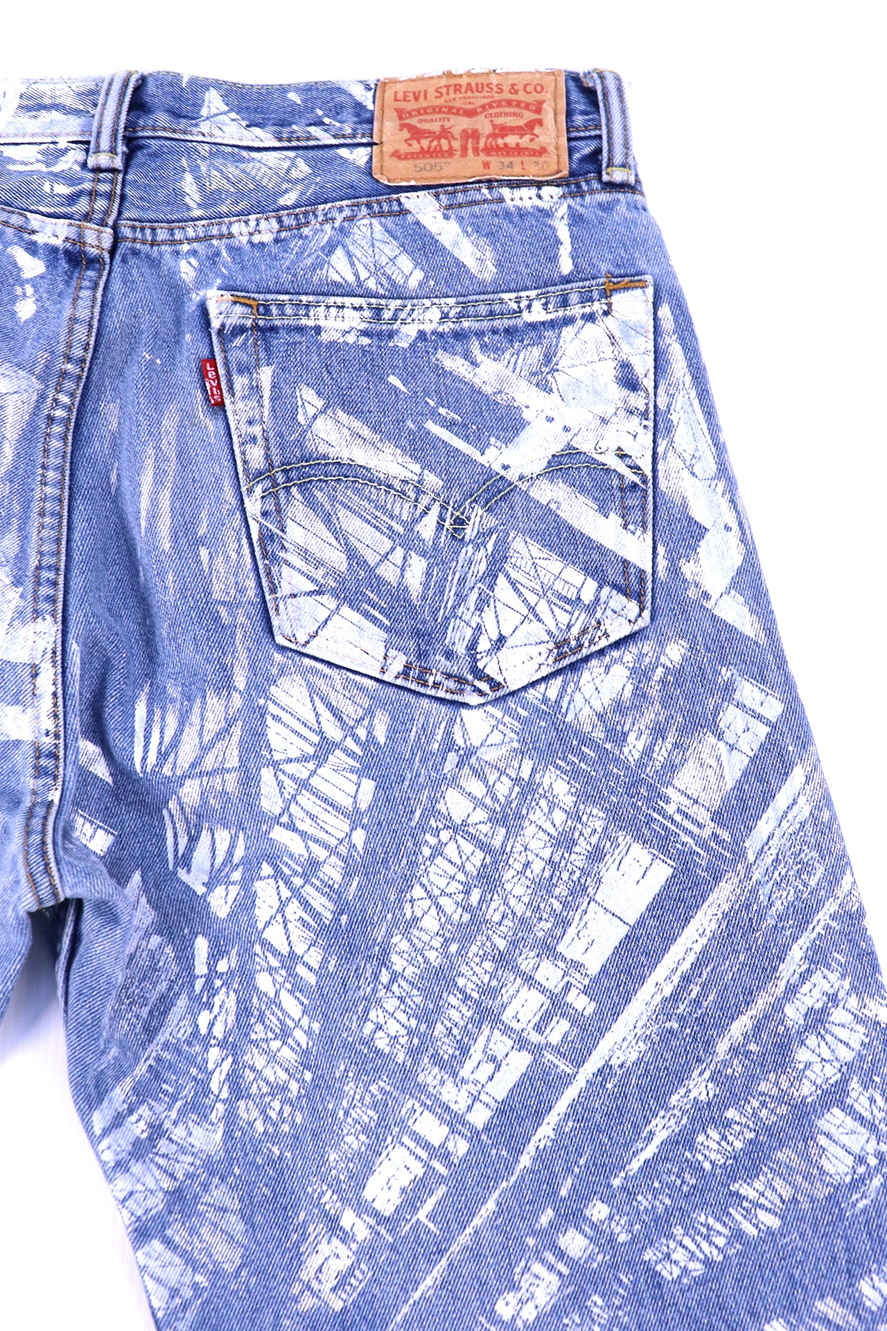 LEVIS CUSTOM JEANS TEXTURED CJ2