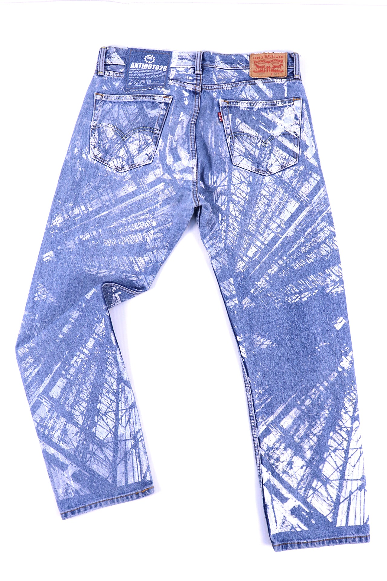 LEVIS CUSTOM JEANS TEXTURED CJ2