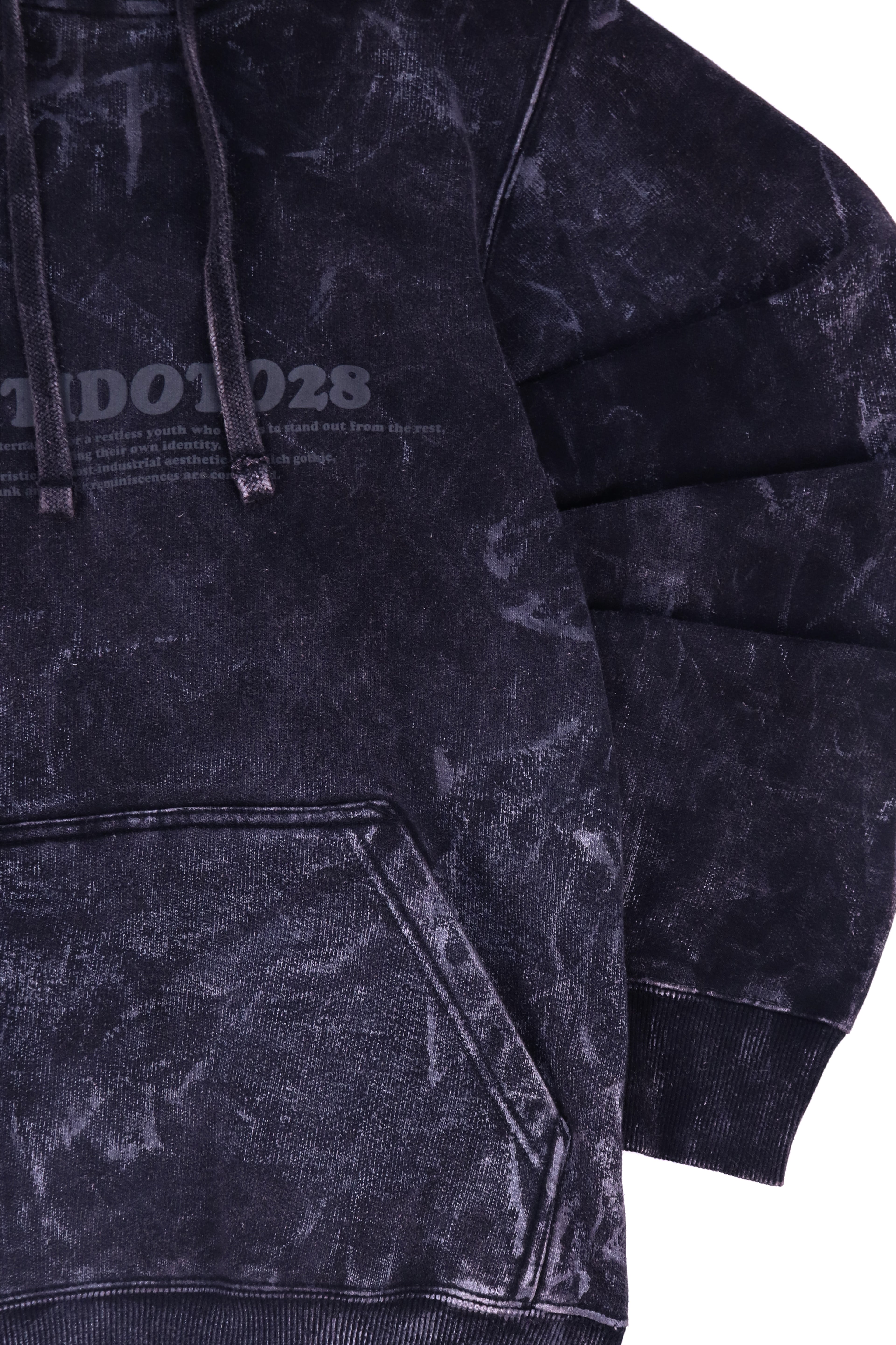 ACID WASHED OVERSIZED HOODIE ANTIDOTO28