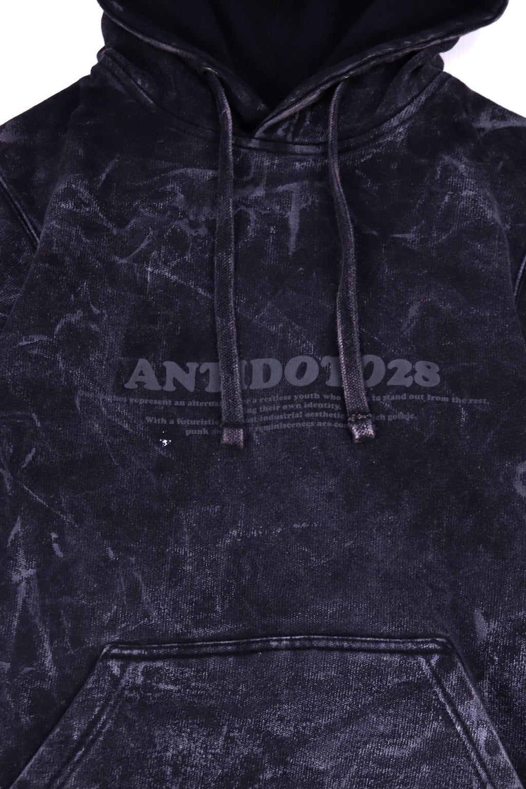 ACID WASHED OVERSIZED HOODIE ANTIDOTO28