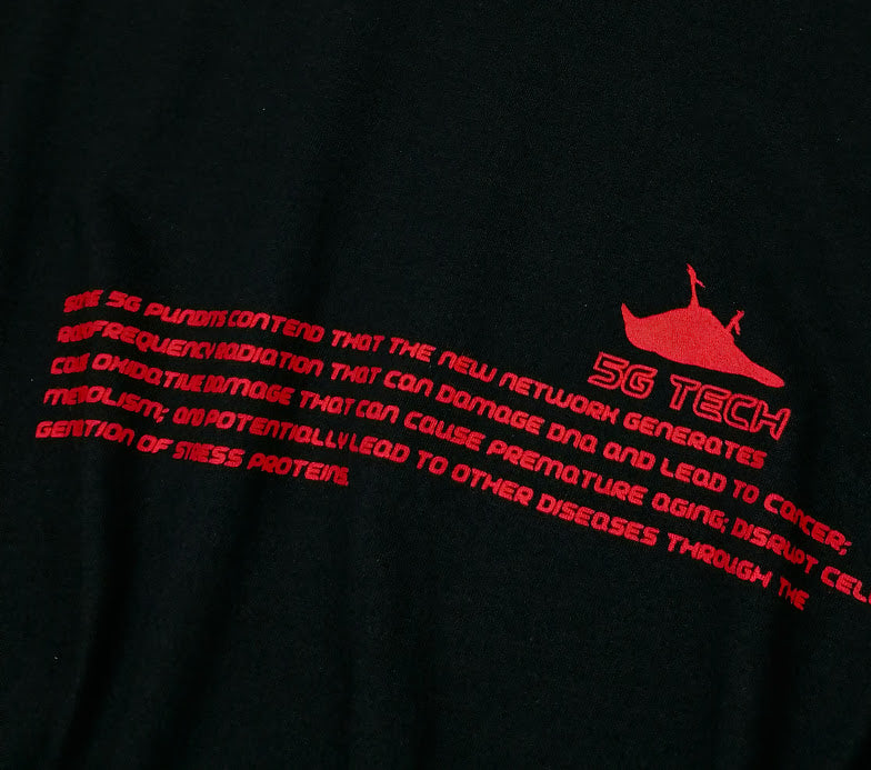 5G TECH BLACK T SWEATSHIRT