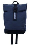 ROLL TOP BLACK REFLEXTIVE BACKPACK