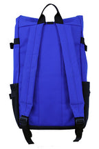 ROLL TOP BLUE BACKPACK