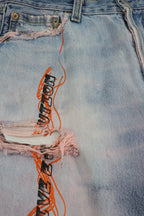 TRIBAL SUPPORT CUSTOM JEANS