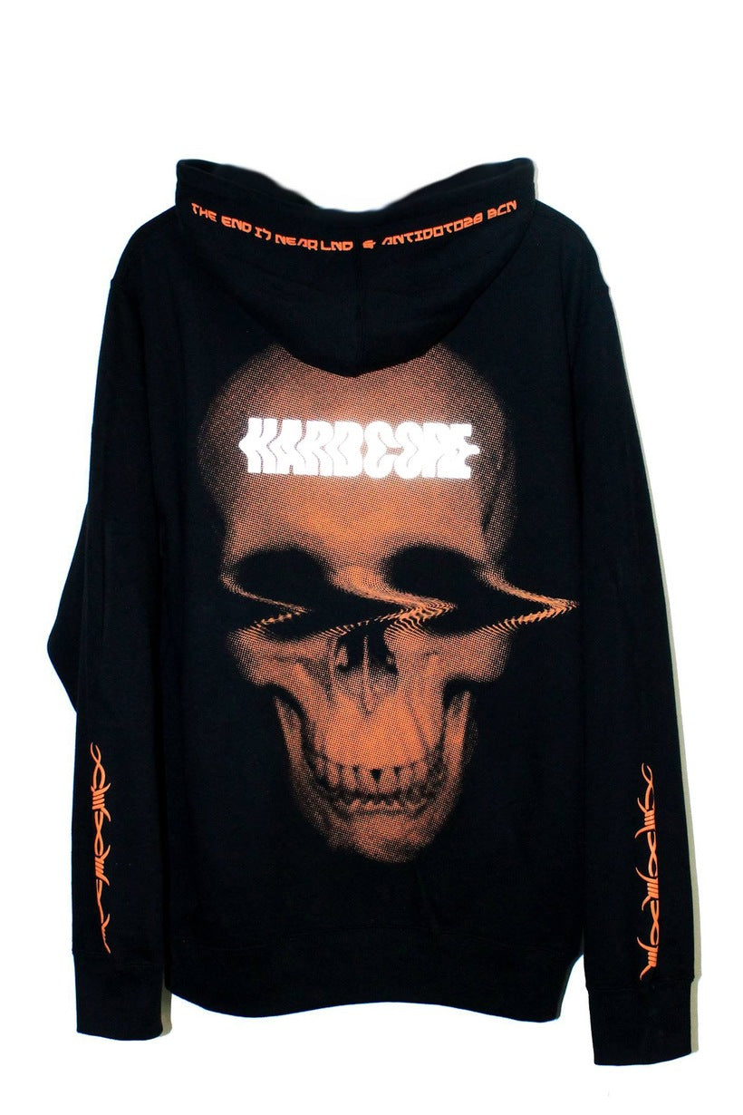 HARDCORE SYSTEM BLACK HOODIE