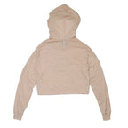 WORKING CLASS PATCHED LIGHT CROP TOP HOODIE