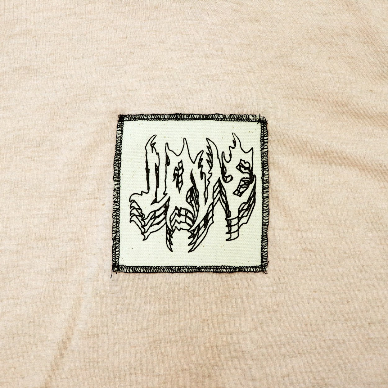 WORKING CLASS PATCHED LIGHT CROP TOP HOODIE
