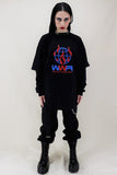 WORLD WIDE RIOT BLACK T-SHIRT