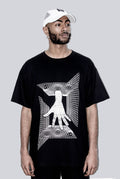 THE GRID HAND WHITE TEE